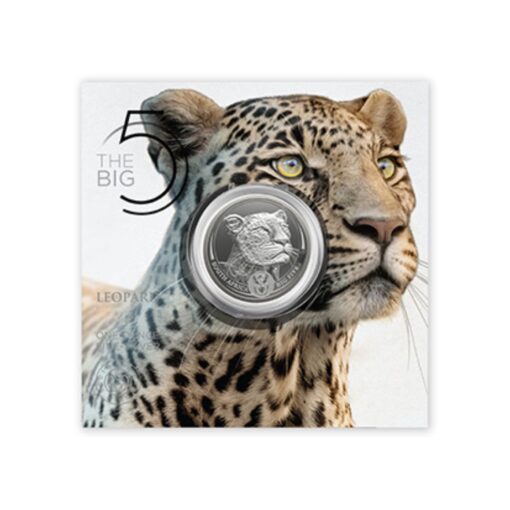 1 oz Silver BIG Five Series Leopard Coin