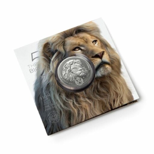 1 oz Silver BIG Five Series Lion Coin
