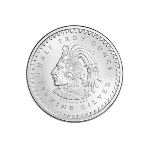 1/2 oz Silver Aztec Calendar
