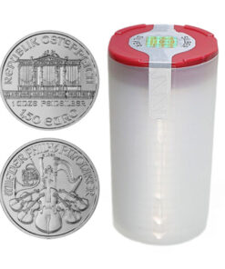 Austrian 1 oz Silver Philharmonic BU Tube ~ 20