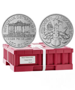 Austrian 500 X 1 oz Silver Philharmonic BU ~ Monster Box