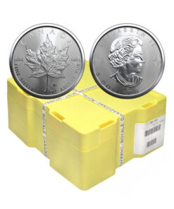 Canadian 500 X 1 oz Silver Maple Leaf BU ~ Monster Box