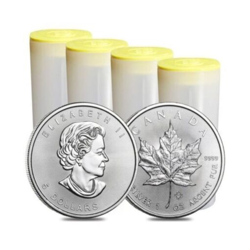 Canadian Silver Maple Leaf 25pc Set