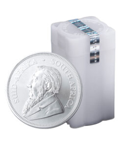South Africa 1 oz Silver Krugerrand BU Tube ~ 25