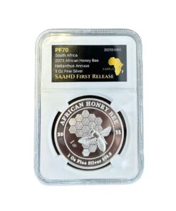 Alternative view of 1oz 2025 African Honey Bee Coin