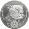 2023 Big Five Silver Leopard 1oz Coin Series 2 BU 999 silver